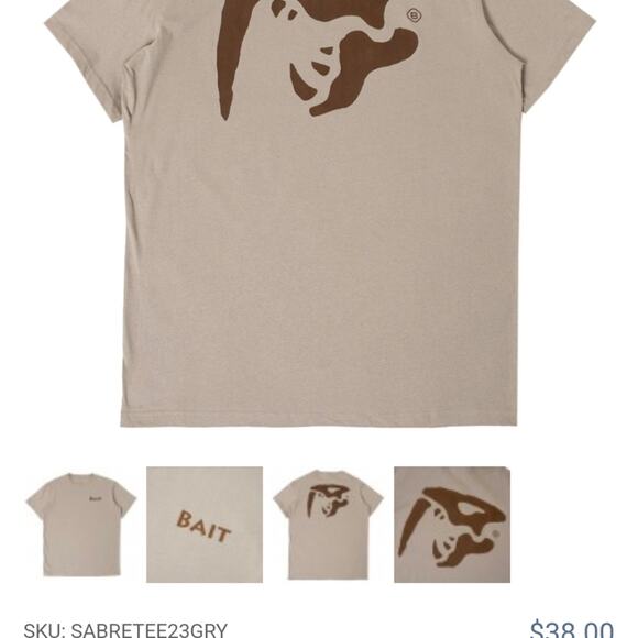 BAIT Men Sabretooth Tee - Picture 3 of 7